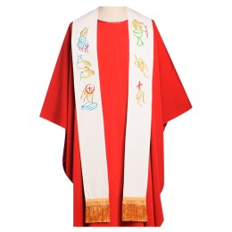 設計牧師袍服装领带    訂做圣带天主服装 圣带   服双面圣带  SKBT007 設計牧師袍服装领带    訂做圣带天主服装 圣带   服双面圣带  SKBT007